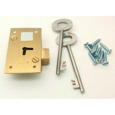 Zamek meblowy All Out HI-SECURITY, 202001 S.S Rozmiar klucza 75mm JL286093830004