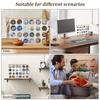 16/24 Grids Acrylic Coin Holder Clear Challenge Coin Display Box Military Medals Badges Display Case Versatile Home Decoration