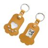 Pet Furs Memorial Keychains Dog Cats Hair Keepsakes Holder Engraved Pet Loss Gift Pet Hair Container Keyring Keepsakes