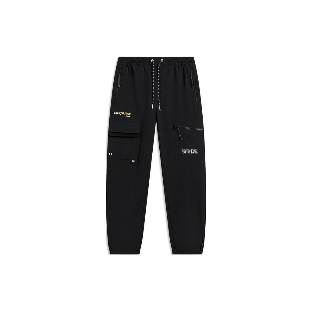Li Ning Wade Collection Knitted Sweatpants Men's Black AYKT761-1