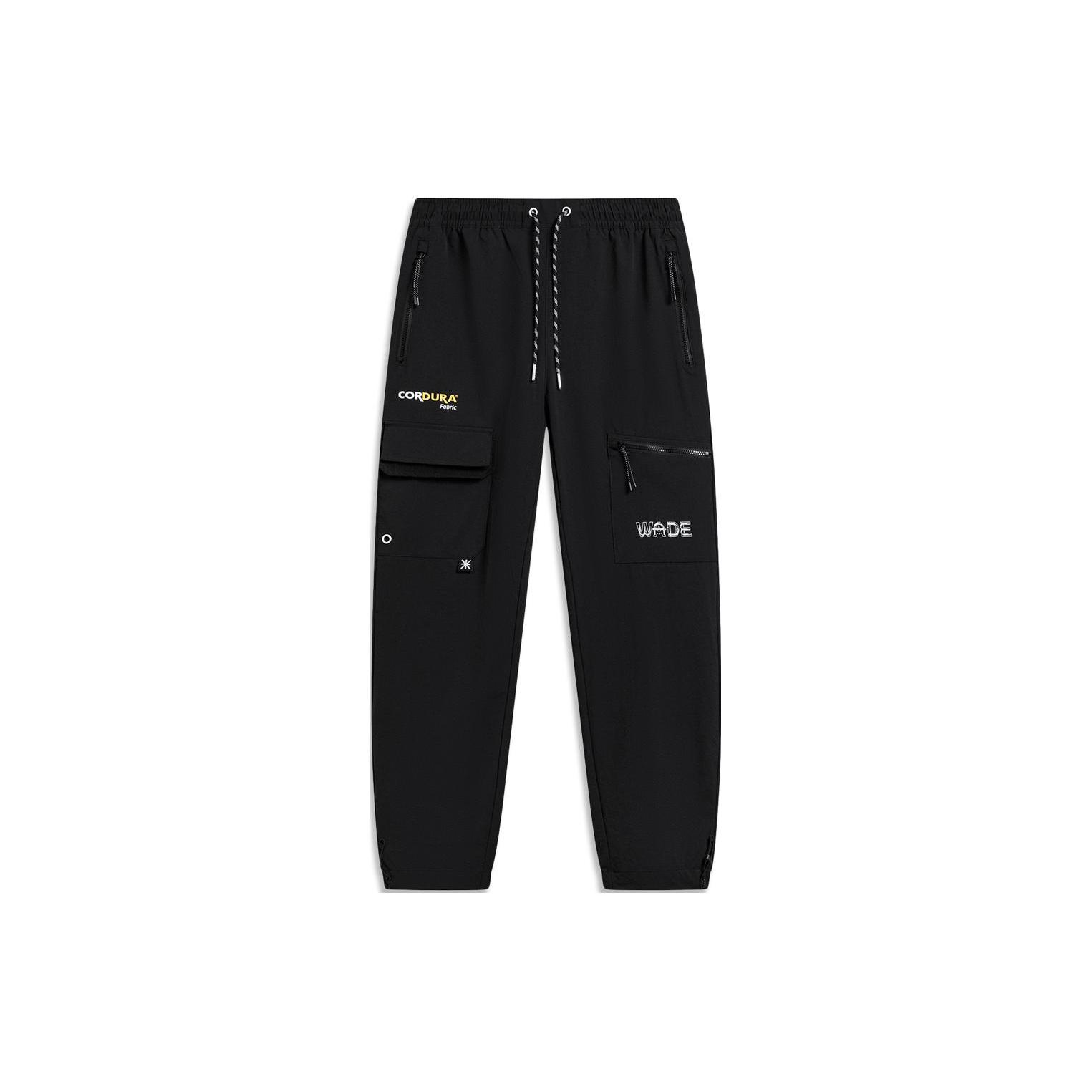 Li Ning Wade Collection Knitted Sweatpants Men s Black AYKT761-1 L