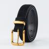 24 Women'S Four Seasons Available New Sandalwood Suede Leather Belt, Cowhide Casual Pants, Denim Skirt Decoration, High-End Feel Belt