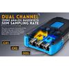 FNIRSI 2C23T Oscilloscopio Digitale Multimetro Generatore di Segnale 3 in 1 Conteggio 9999 Tensione AC DC 50MS/s 10MHz Doppio Canale