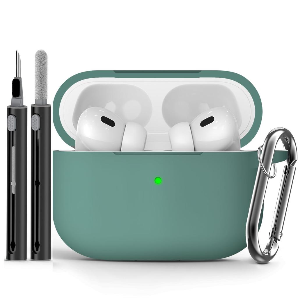 Für AirPods Pro 3. Generation Hülle Neue Weiche Silikonhülle für AirPods Pro 3 Schutzhülle mit Reinigungsset für AirPods Pro 3