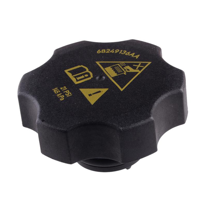 68249136AA Car Black Engine Radiator Coolant Recovery Bottle Reservoir Cap Fit For Chrysler Jeep Dodge Ram