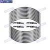 For ZX-10RR ZX10RR ZX 10RR Motorcycle Accessories Sticker 17 Inch Front Rear Wheel Hub Decal Reflective Decoration Rim Stickers