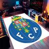 FC Porto Poster Teppich für Wohnzimmer Schlafzimmer Zuhause Sofa Dekoration, Kinder Spiel rutschfeste Bodenmatte