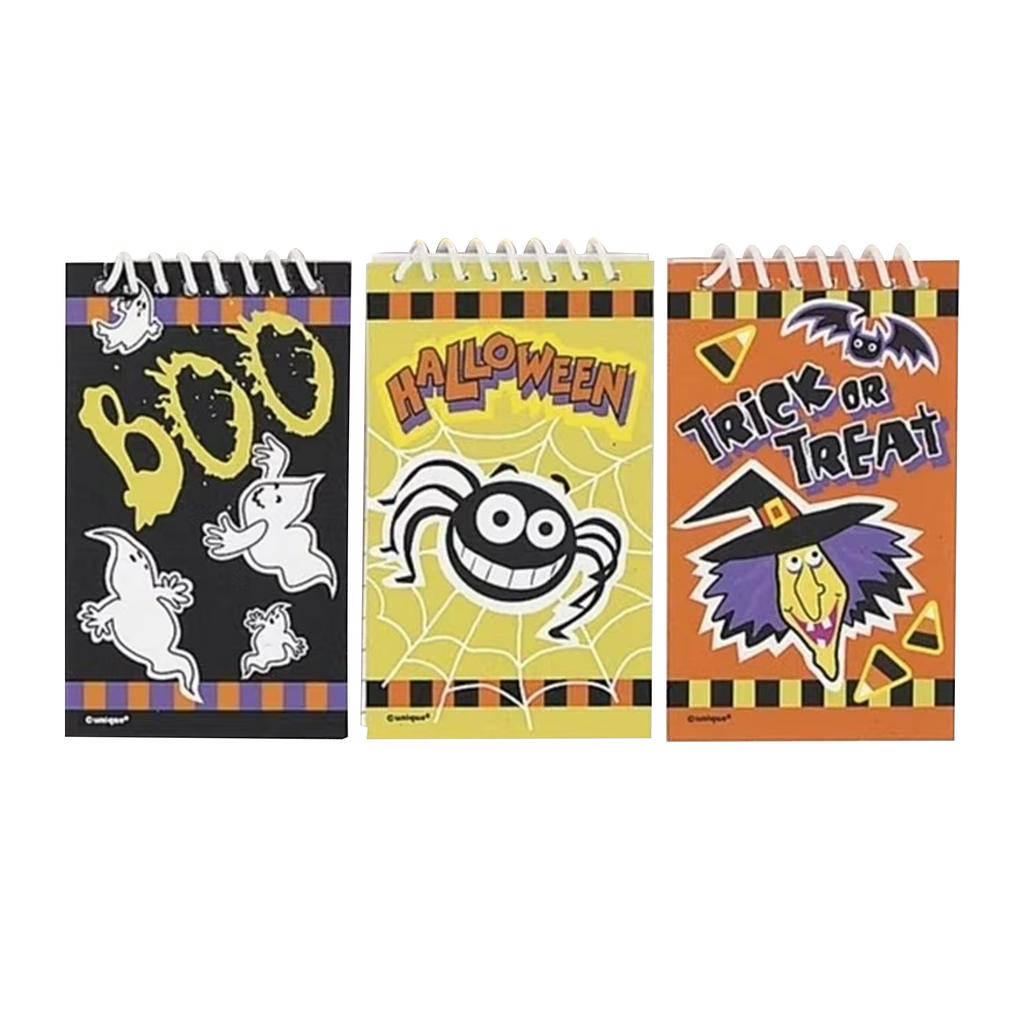 Unique Party Halloween Wirebound Notebook (Pack of 6)