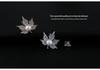 Crystal Maple Leaf Pearl Brooch - Elegant Women's Zircon Corsage Accessory