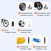 Car Jump Starters Air Compressor Wireless Tire Inflator Pump Digital Tire Inflator Automotive Starting Device with Light