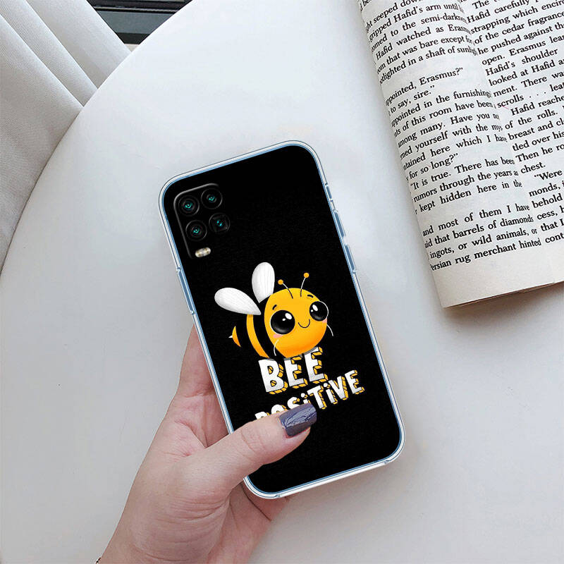 MH20 Bees Cartoon Case for Motorola E7 G6 G7 G8 G9 Plus Power Play G10 G20 G04 E30 E40 E22 E20 E13 E15 G22 G23 G05 G75 G35 G55