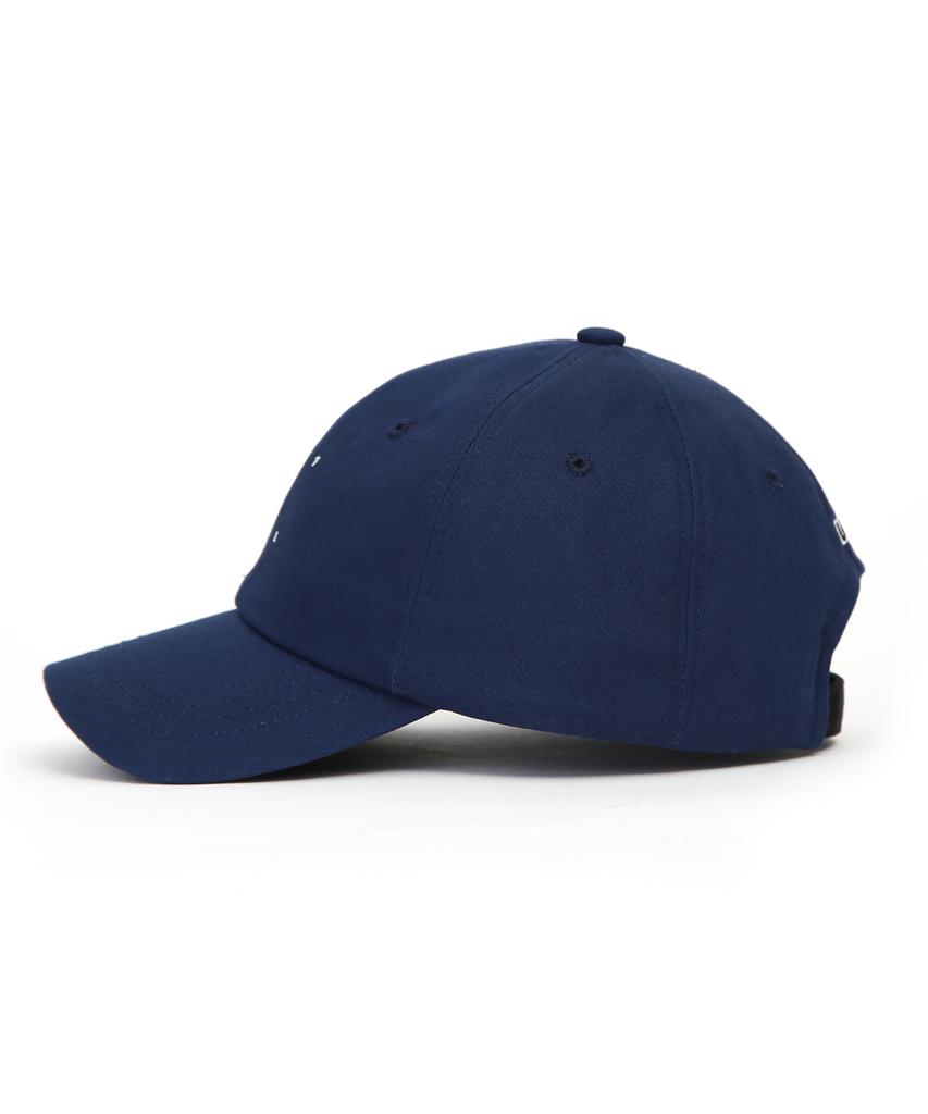 Eondeokeonteulol Cotton Logo Ball Cap Square Direction / Authentic B B / Navy