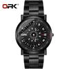 OPK 8126 Fashion Quartz Movement Watch HD Hour Window Daily Life Waterproof Digtial Display Round Dial Watch