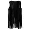 2023 European & American Spring/Summer Fashion Tassel Slimming Sleeveless Vest for Women