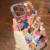 Food Fruit Baguette Disco Clear Phone Cases For IPhone 16 15 14 13 12 11 Pro Max Plus 17 Air Transparent Cover INS Fundas