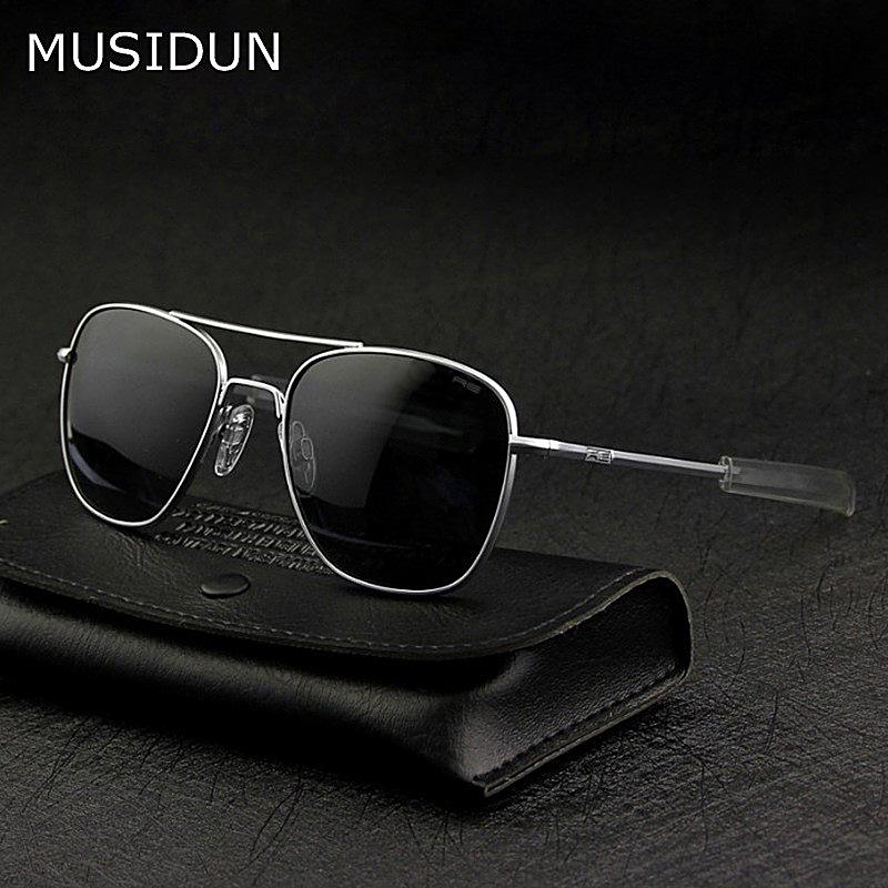 

American Flyer Классические солнцезащитные очки Закаленное стекло Каплестойкие солнцезащитные очки Классические поляризованные очки старой версии для