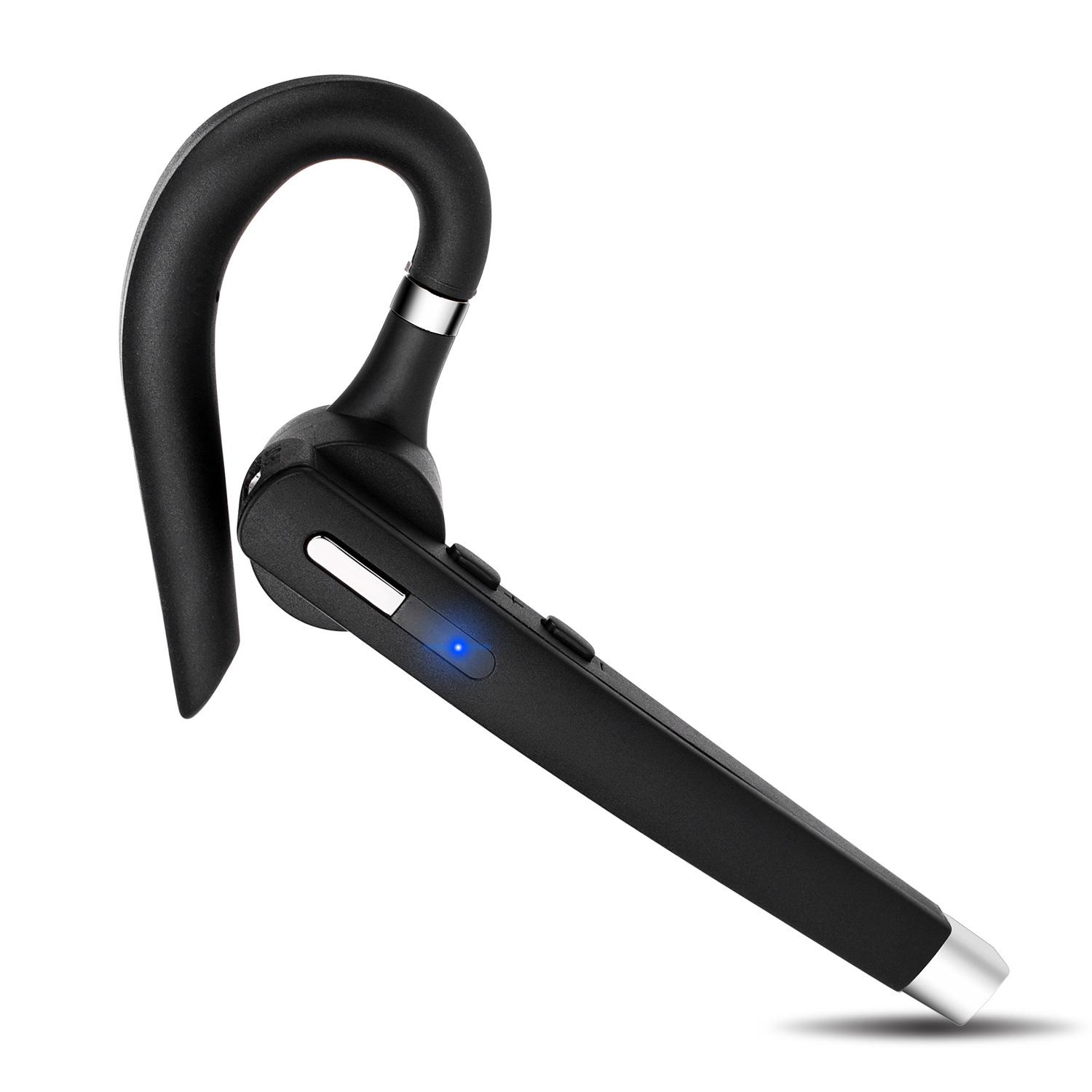 

Single Ear Clip-on Sports Bluetooth Earphone with Ultra-long Battery Life, Private Mold V8V9 чорний