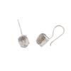 Dendritic Opal Gemstone 925 Sterling Silver Jewelry Handmade Hook Earrings 1.05" EE-173-36