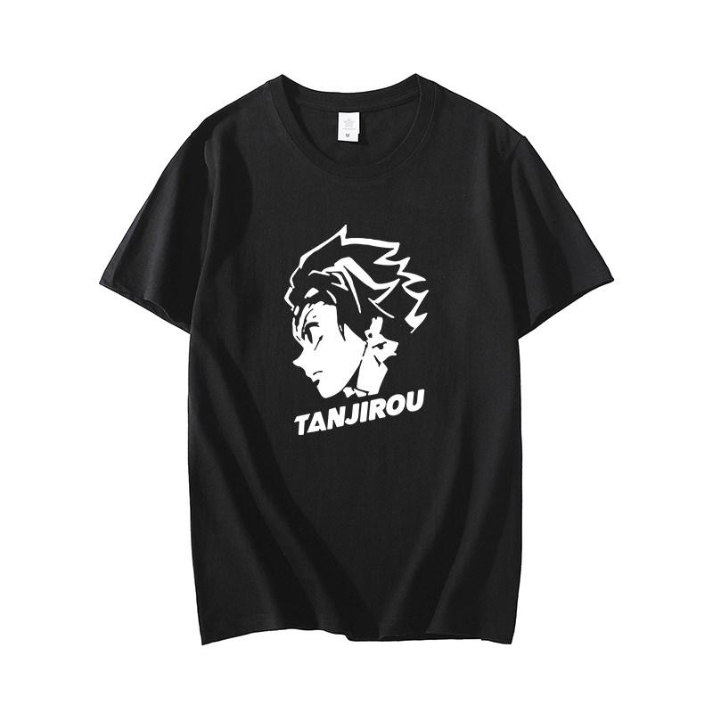 Demon Slayer Tanjiro Kamado Kimetsu No Yaiba Anime T Shirt Men Women Casual Short Sleeve Cotton Tee Tops