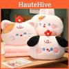 Plush Cartoon Toy Pillow Blanket Combo Office Nap Car Travel Gift Adults Doll