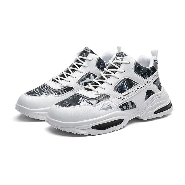 

Новые летние мужские трендовые спортивные туфли с низким верхом, баскетбольные туфли на толстой подошве, удобные мужские туфли на мягкой подошве, увеличивающие рост 40