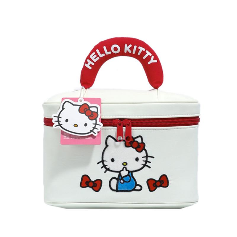 Sanrio 3D Cartoon Handbag: Large Capacity Travel Cosmetic Bag