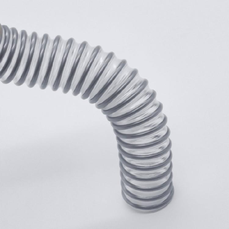 2 Stück Unterer Schlauch Vakuumschlauch Heimreinigung Vakuumteil ABS Textur Geeignet für Staubsauger Einfache Installation