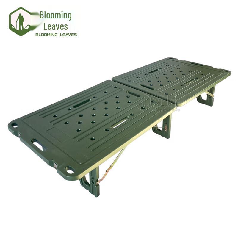 Раскладная односпальная кровать Blooming Leaf, портативная, выдувное формование