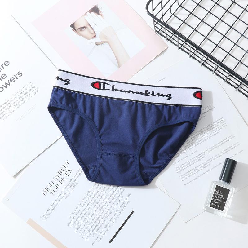 Pure Cotton Antibacterial Women's Boyshorts with Wide Waistband - Trendy Breathable Triangle Briefs
