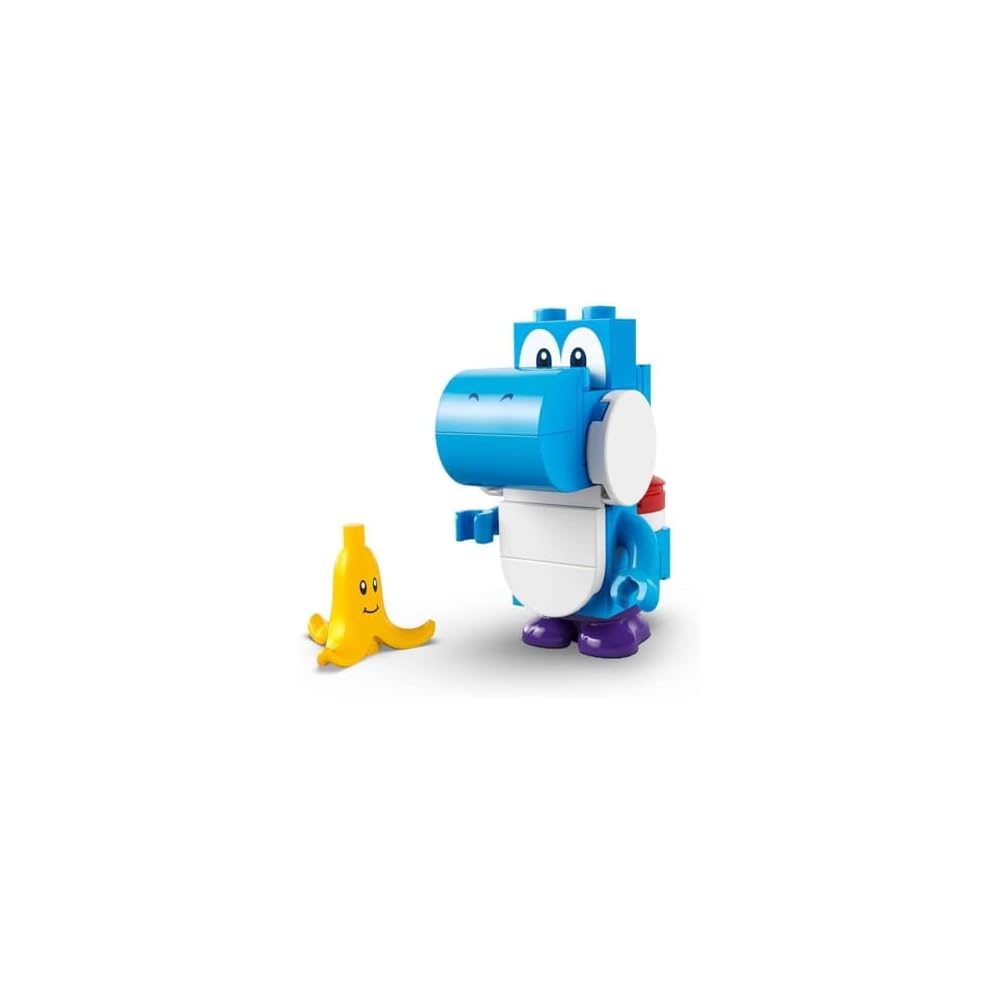LEGO Super Mario Mario Kart Yoshi Bike Toy Set Building Blocks for Kids Ages 7-9