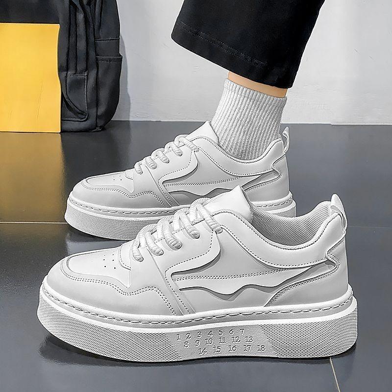 Fashion Man Shoe Work Solid Color Spring Autumn Moccasin Legitimate Sneakers High Quality Fashion Low Price 2025 Casual Shoes for Men