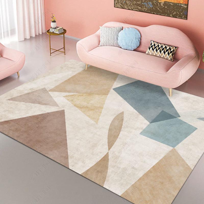 Modern Celebrity Bedroom/Living Room Carpet - Customizable Bedside or Sofa Floor Mat