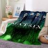 1 Stück Matrix-Decke Leichte Flanell-Kuscheldecke für Sofa, Bett, Reise, Wohnzimmer, Büro, Couch, Sessel und Bett