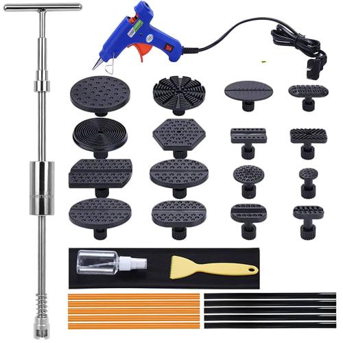 

RITYHOFT Dent Repair Tool Set (31 Pieces) for Car Dent Repair, Bridge-Type Pulling Tool, and Vacuum Lifter, DIY Repair Tool Set