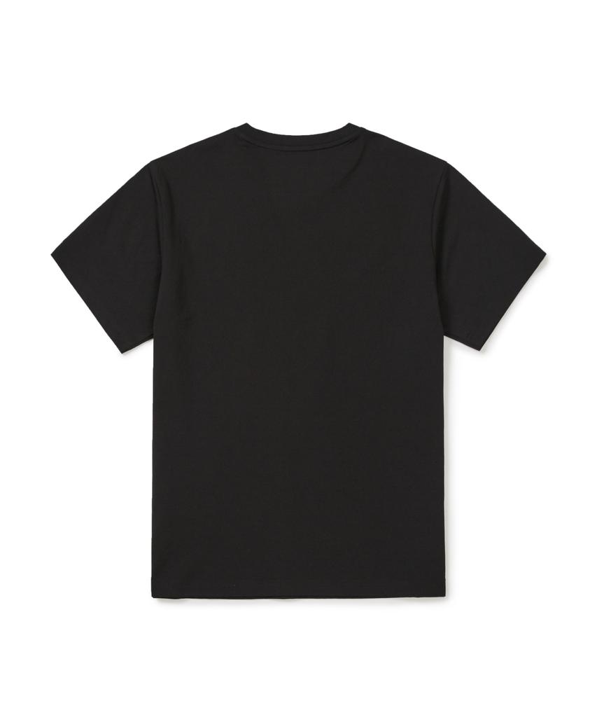SNOWPEAK APPAREL Quick-Dry Primeflex Short Sleeve T-Shirt (S26Mmtts20) Black