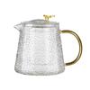 Hammered Glass Teapot