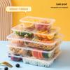 Ronghe 5-Compartment Disposable Meal Prep Containers (150 Sets)