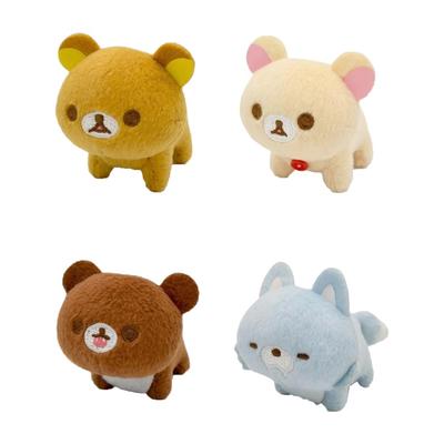 Rilakkuma All-Four-Legged Mascot Plush Toy Collection (Approx. 7cm) (Set of 4)