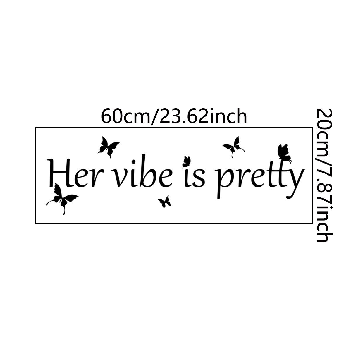 

Personalized And Creative English Alphabet Butterfly Wall Sticker Living Room Background Decoration Wall Sticker, Large Quantity Can Be Negotiated