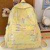 New backpack women's lightweight student nylon polyester schoolbag sweet large-capacity backpack high value versatile