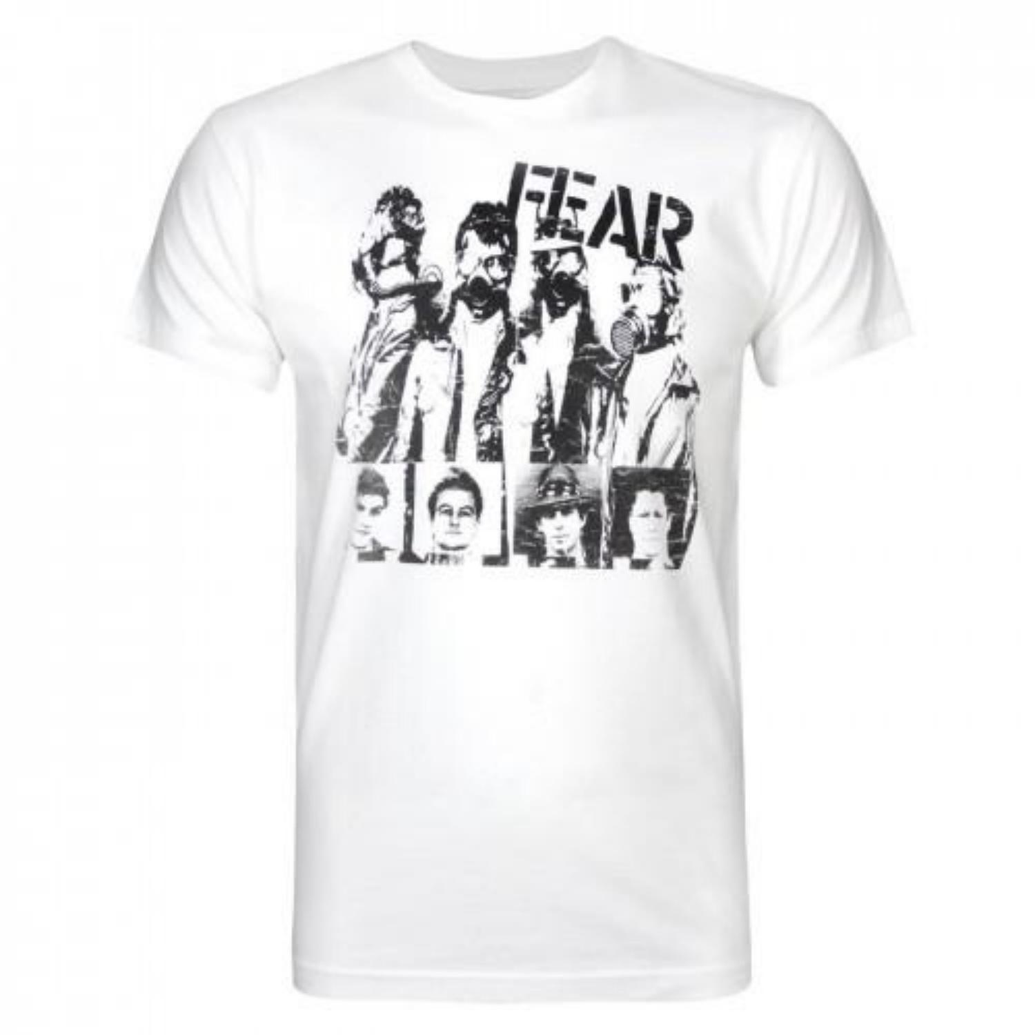 Dirty Cotton Scoundrels Mens Fear Masks T-Shirt S чёрный