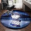 Personalized birmingham city f.c. Round Chair Office Rug - Perfect for Mat, Office Chair & More - Ideal Gift for Birthdays and Holidays