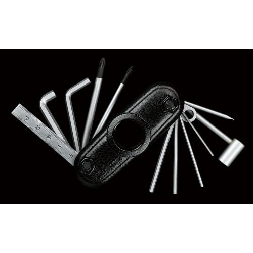 Ibanez Electric Guitar & Bass Multi-Setup Tool (Metric) "Biker's Black" MTZ11-BBK