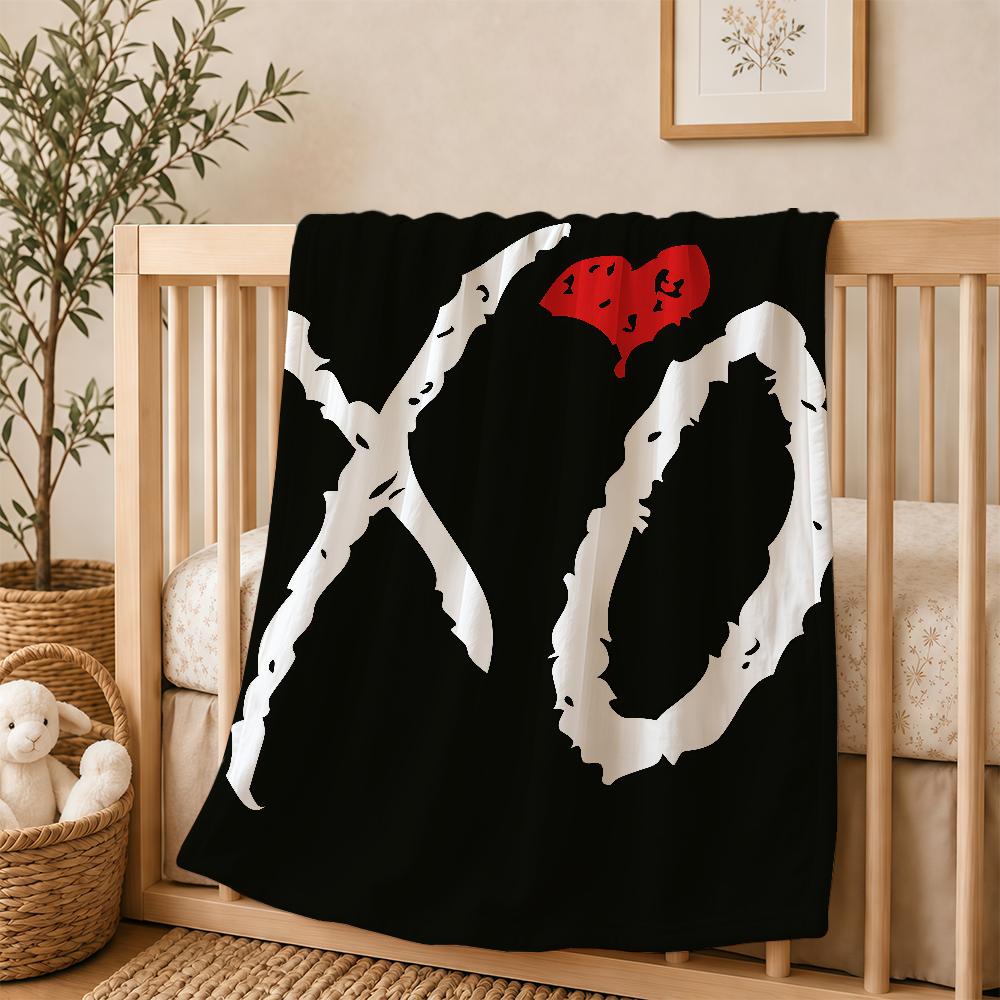 Singer The W-Weeknd Blanket For Soft Warm Knee For Bedroom Living Room Bed Sofa Camping Picnic Office Gift