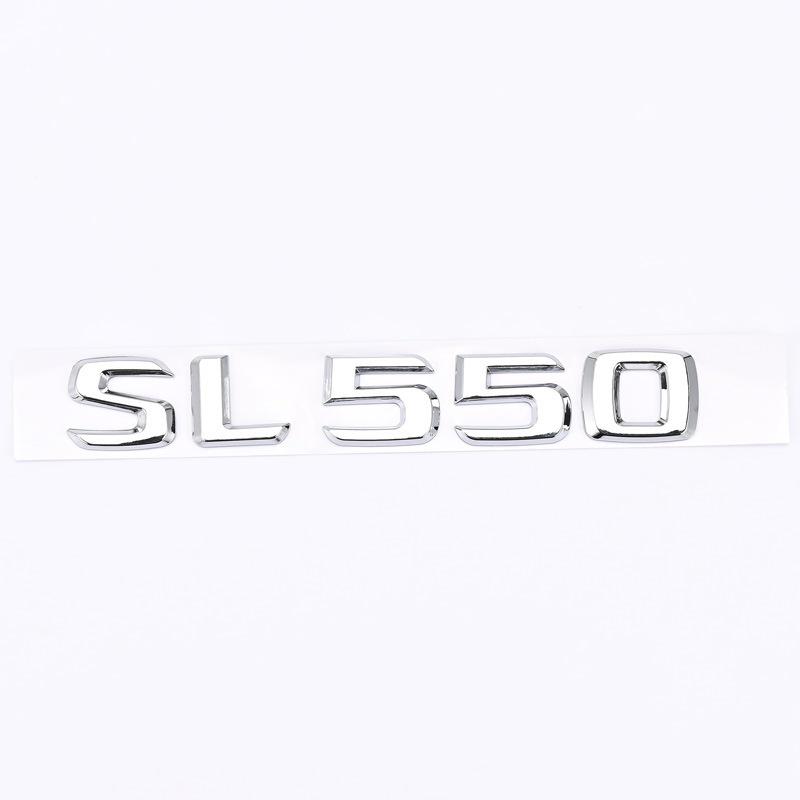 Compatible with Older Mercedes-Benz Models: SL300, SL350, SL400, SL500, SL550 - Rear Tail Logo Modification
