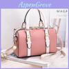 Stylish Green Pu Bucket Bag For Women With Chain Detail And Zipper Closure Ideal For Casual Outings