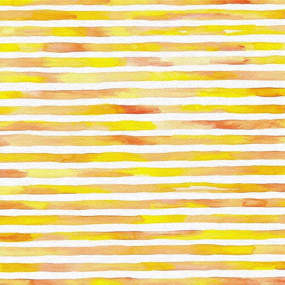 Lib Nordic Border Art 57cm Fabric Panel Yellow Made in Japan Stylish Interior Living Room