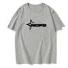 NOFS Printed Street Fashion Casual Summer Tops Men and Women New Loose Round Neck T-shirt Comfortable Tops