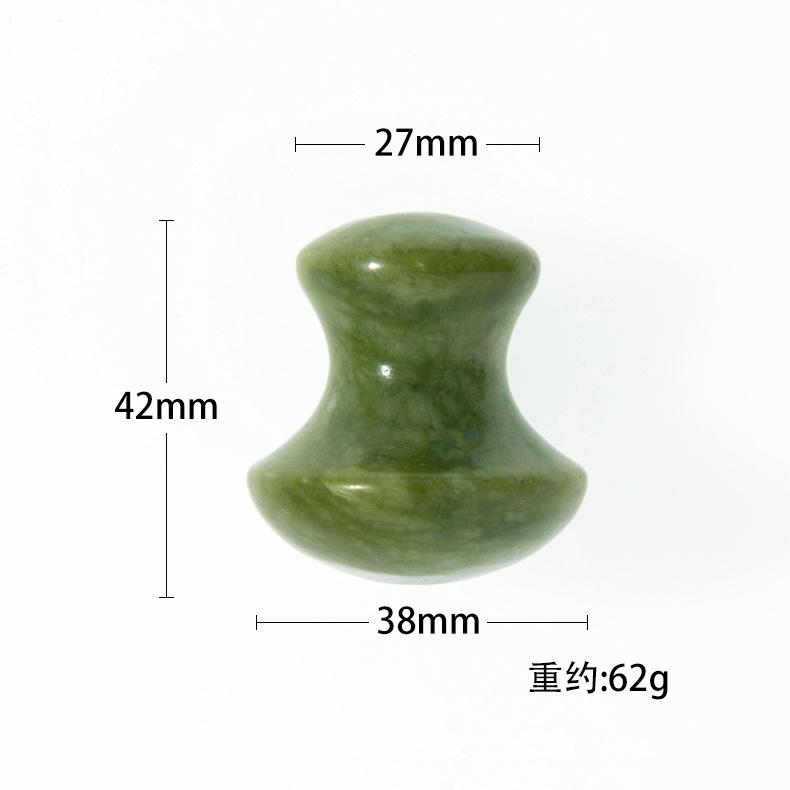 Natural Green Quartz Stone Massager Facial Roller Beauty Mushroom Shape Massage Eye Neck Care Slimming Health Beauty Tools