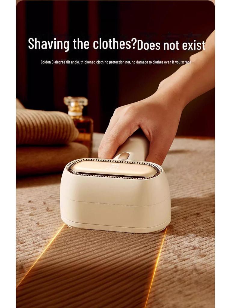 KC Certified Dual-Head Hairball Trimmer: Fast & Gentle Home Hair Remover